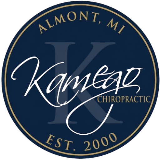 Kamego Chiropractic logo, chiropractor in Almont Michigan