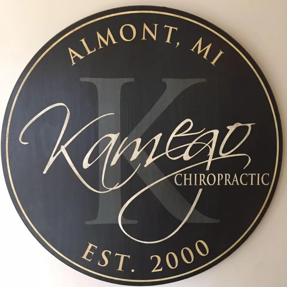 Kamego Chiropractic logo in Almont Michigan chiropractic clinic
